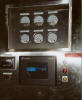 Stainless control panel with PLC and flame safety controls rated for NEMA 4X.