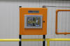 A remote PLC HMI touch screen.
